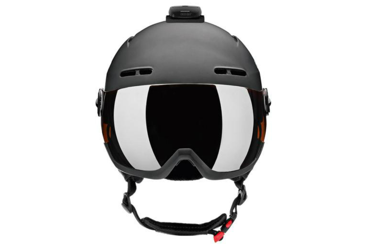 domio ripper snow helmet audio system