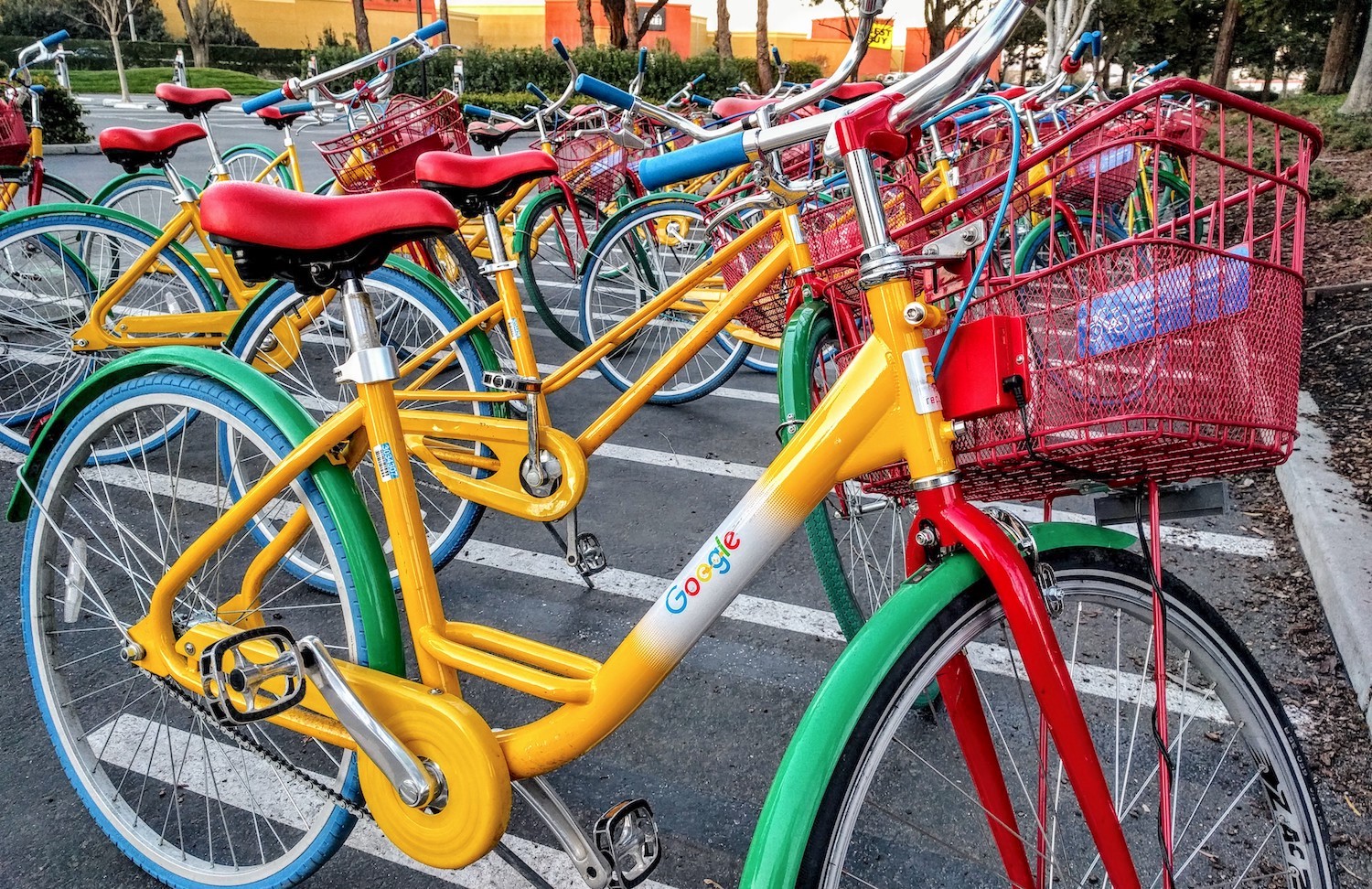 Google campus deals bike