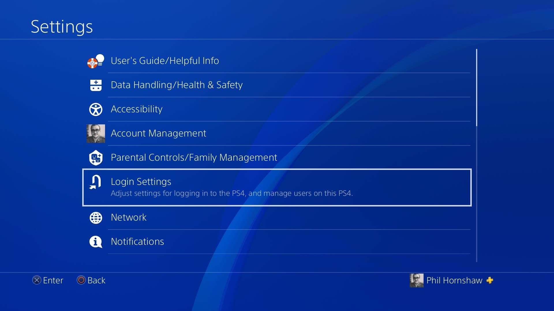 Psn shop settings ps4