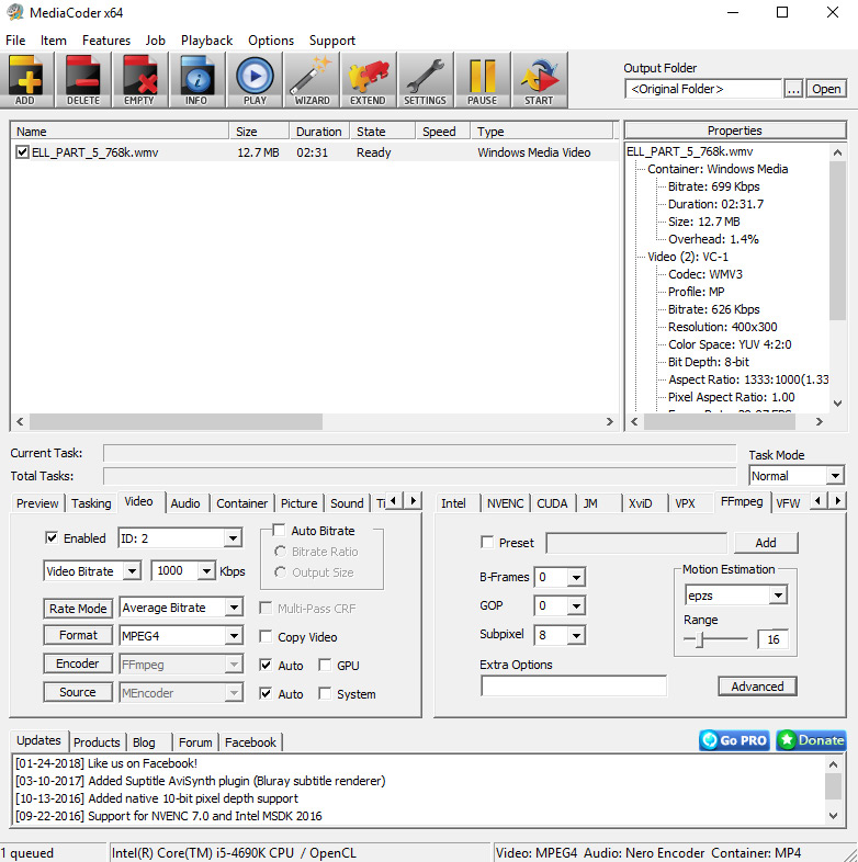 Motion pixels codec download