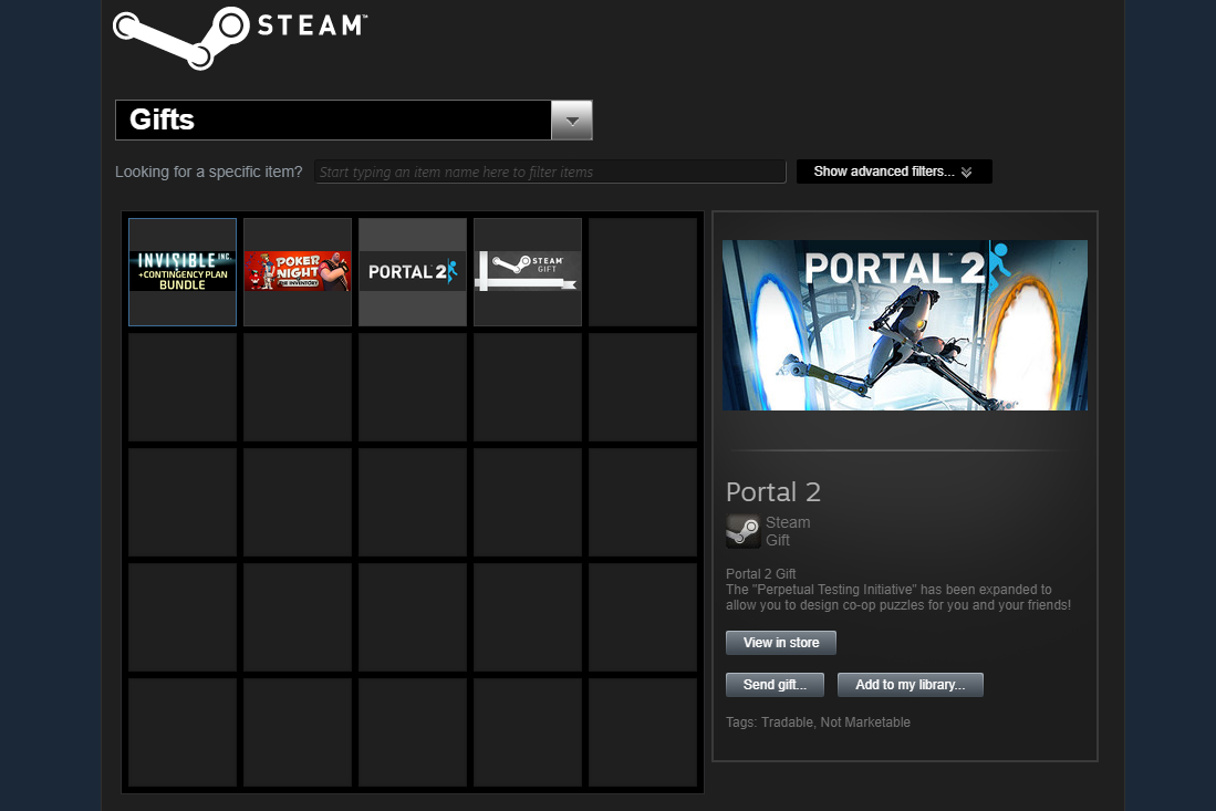 how to send steam gift cards to friends