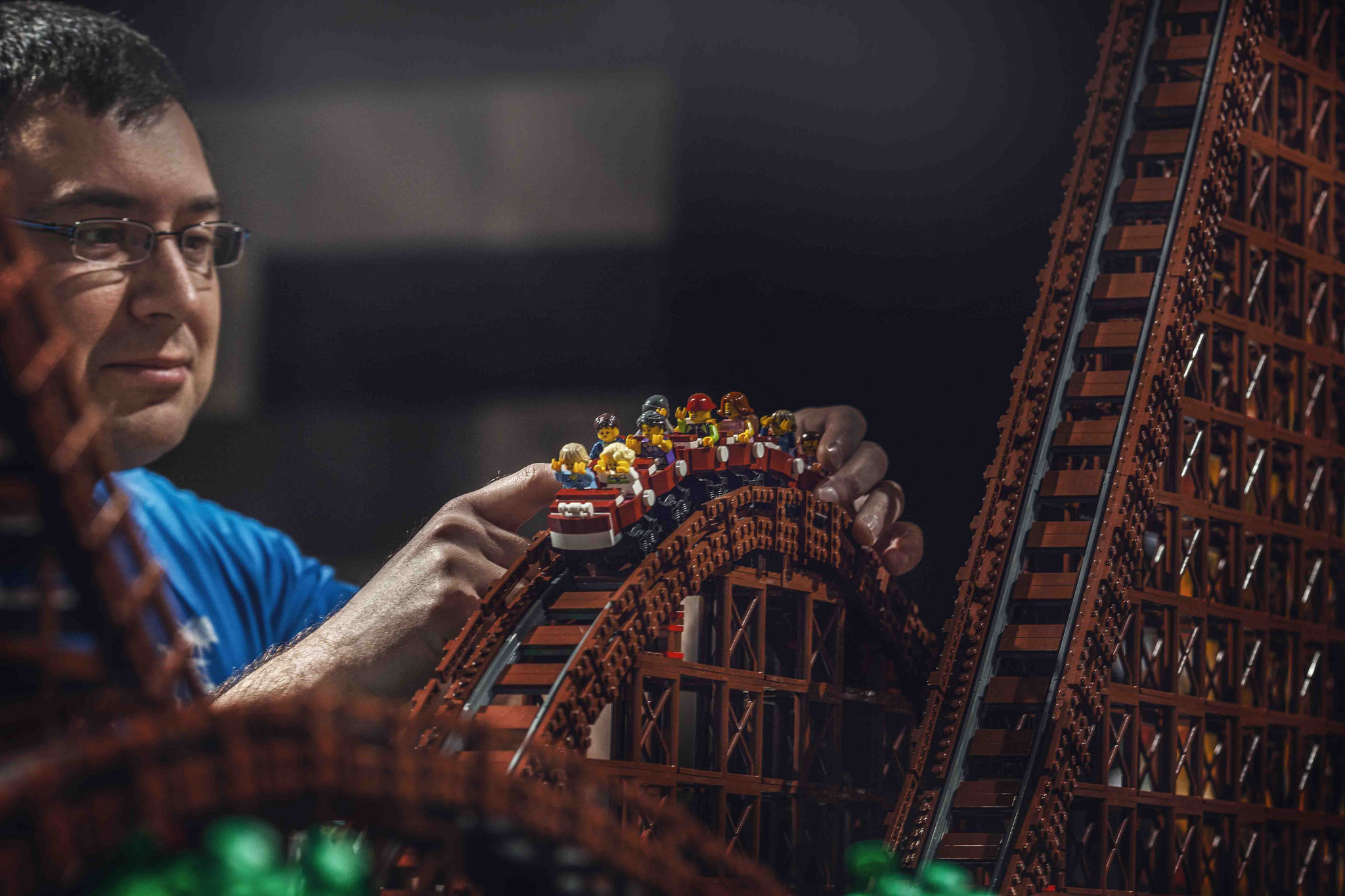 Buckle Up for a Ride on the World s Largest Lego Wooden Roller