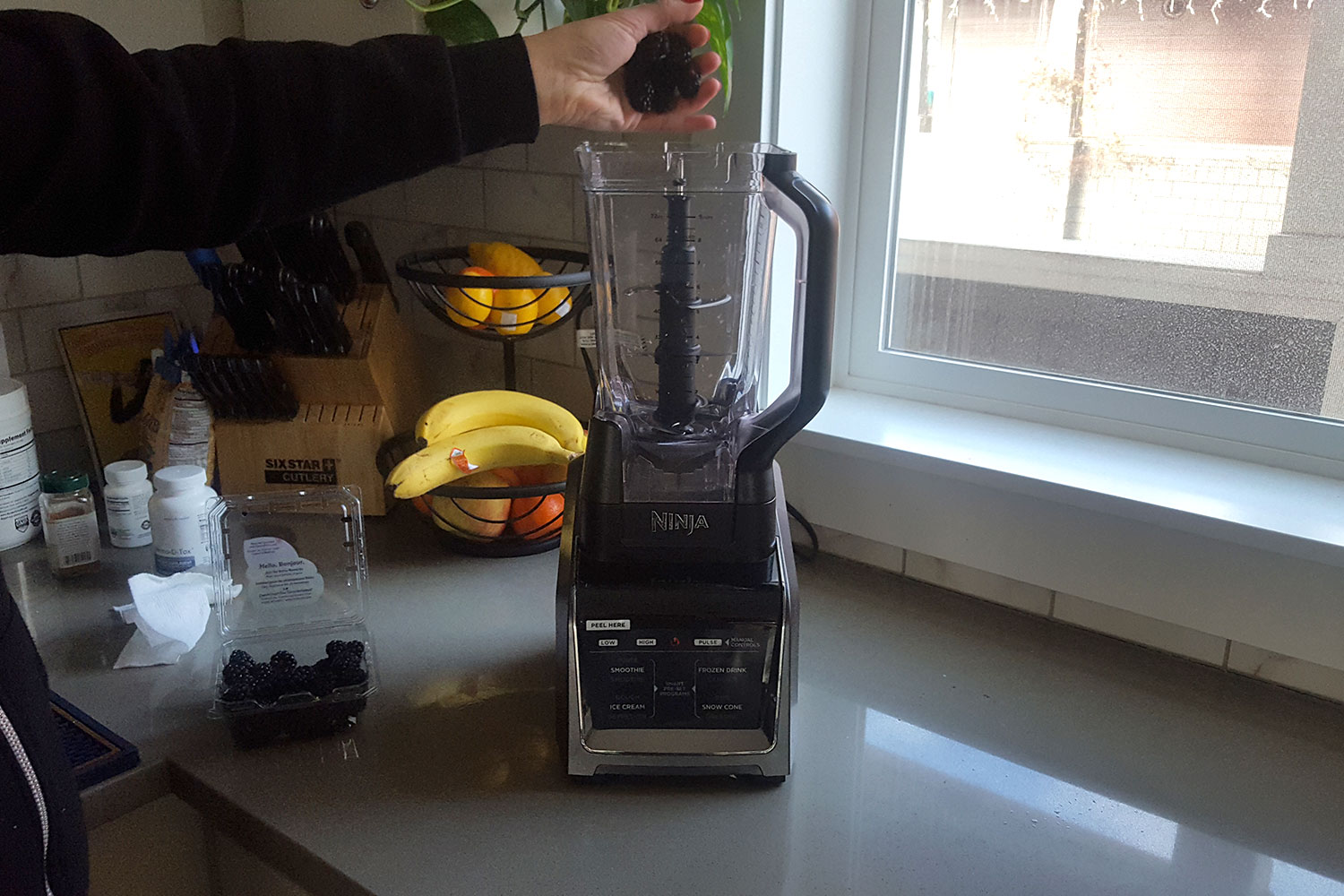 Ninja Intelli-Sense Kitchen System (Blender, Single-Serve Cup