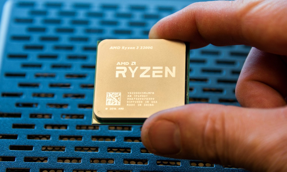 AMD Ryzen 5 2400G & Ryzen 3 2200G Review fingers