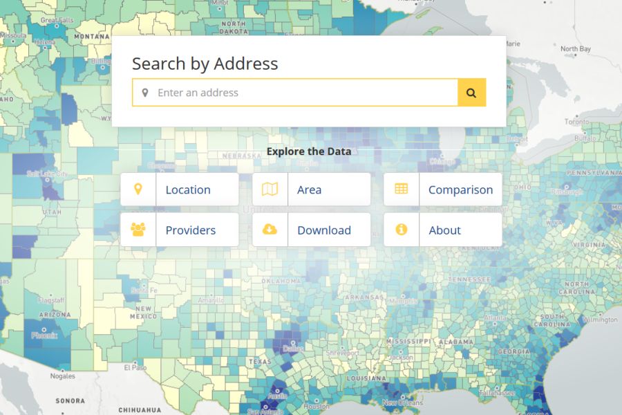 FCC Interactive Map Shows Broadband Coverage at Neighborhood Level 