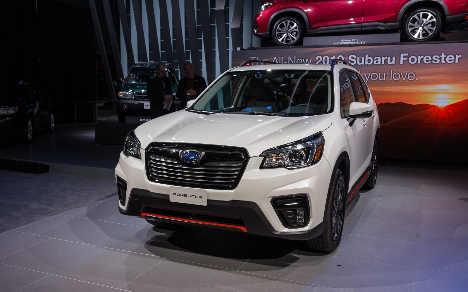 2019 subaru forester debuts in new york 2018 ny