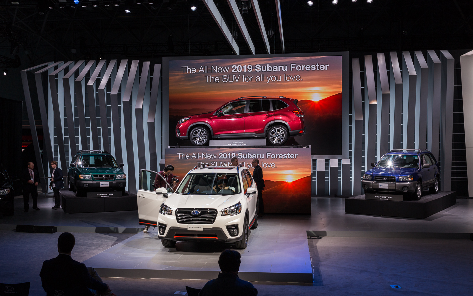 2019 subaru forester debuts in new york 2018 ny