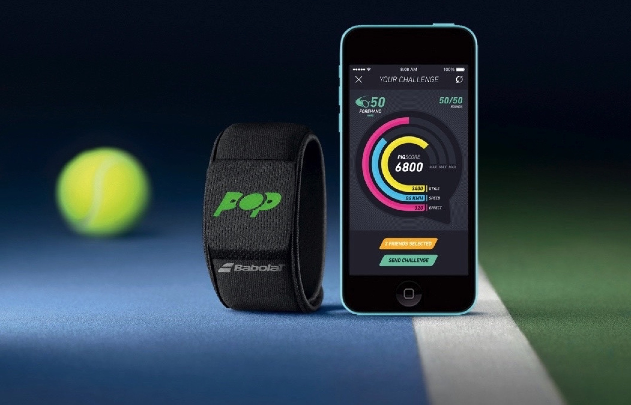 Babolat Pop is a Smart Tennis Tracker That Will Improve Your Game