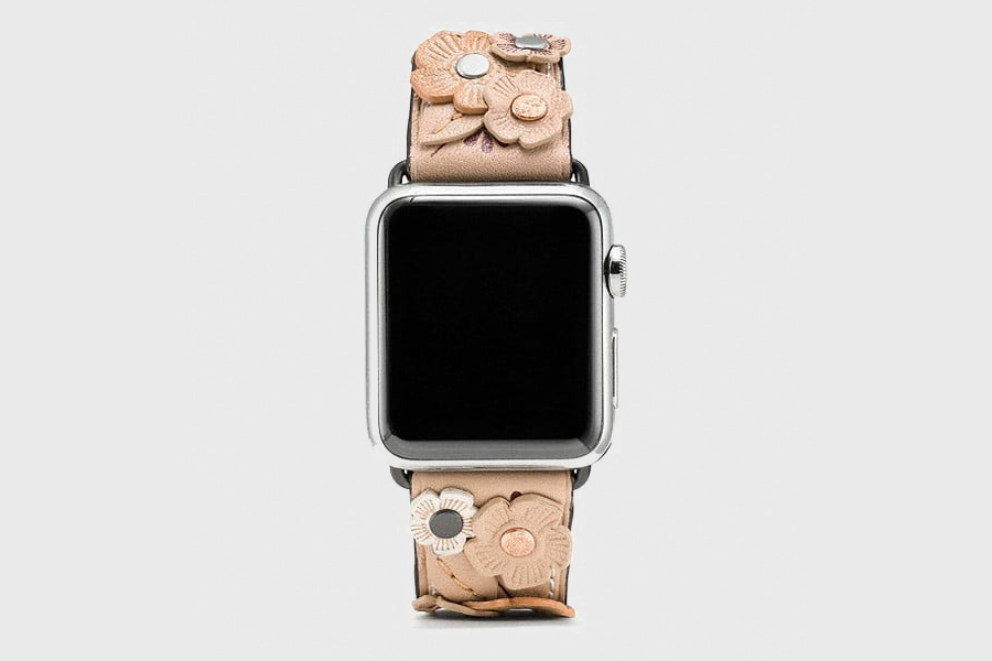 Elevate Your Style with the Coach Tea Rose Apple Watch Band