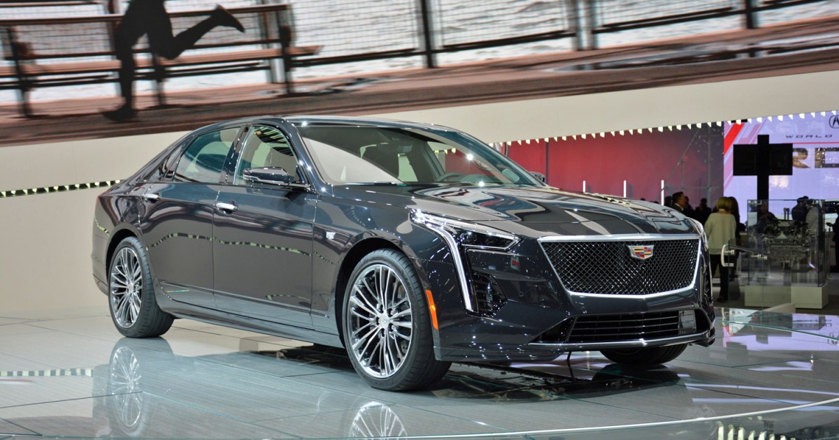 2019 Cadillac CT6 V-Sport Gets New Look, New V8 Engine | Digital Trends