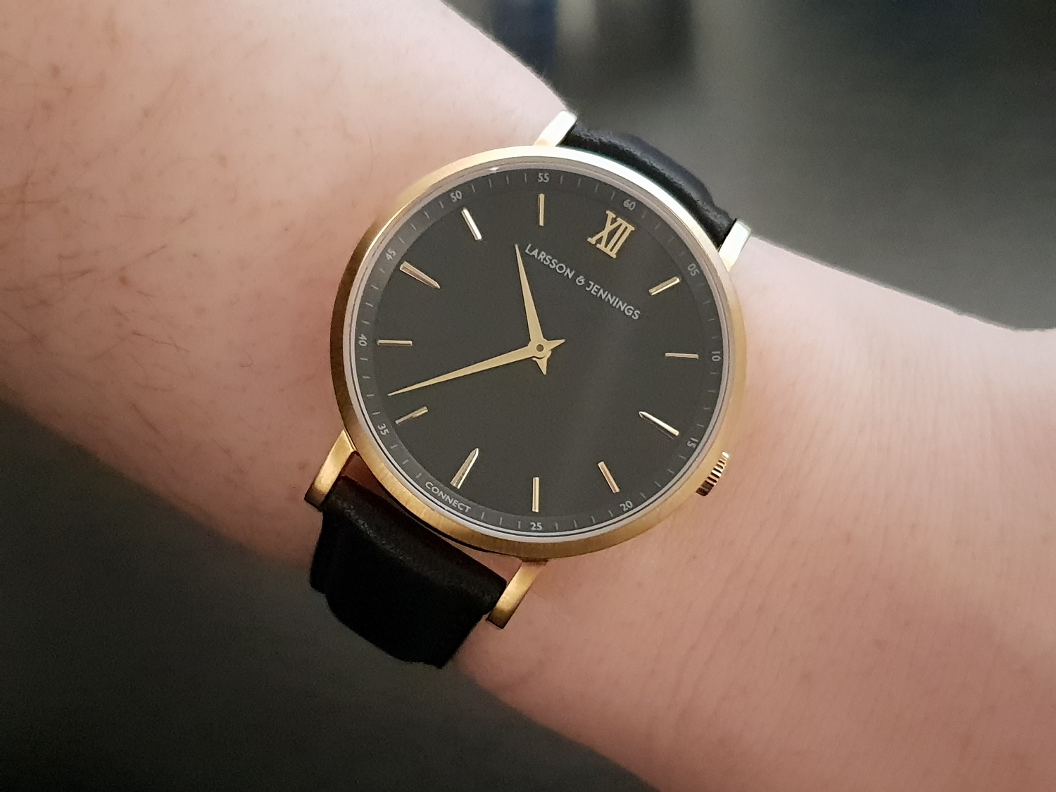 The Super Thin Larsson Jennings Connect Is A Subtle Hybrid Watch