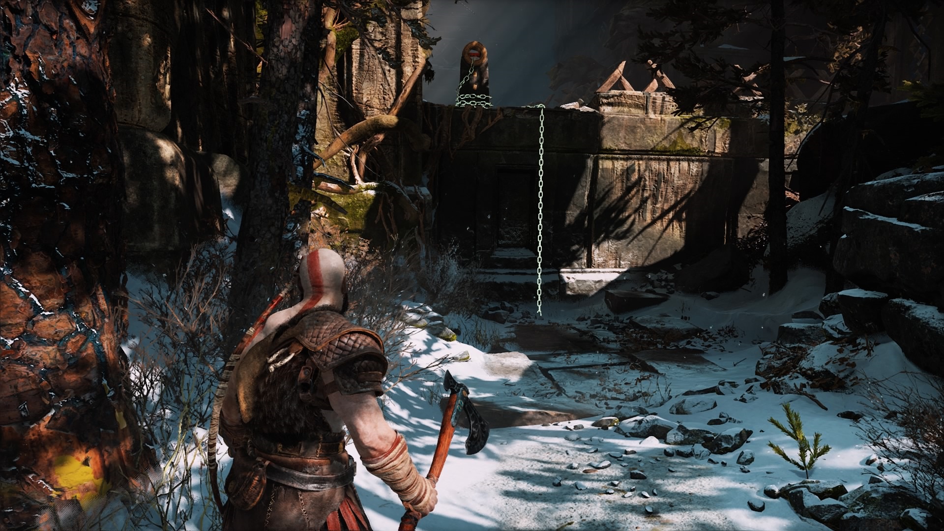 Has anyone deciphered the meaning of the broken Jotnar Shrine with