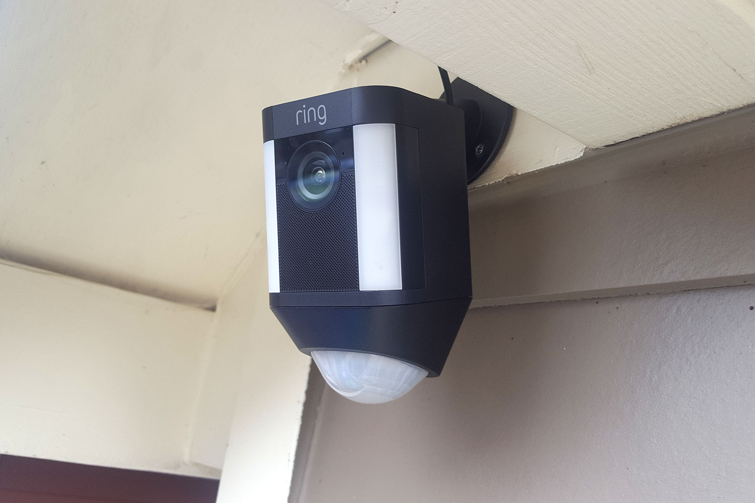 ring spotlight solar camera review