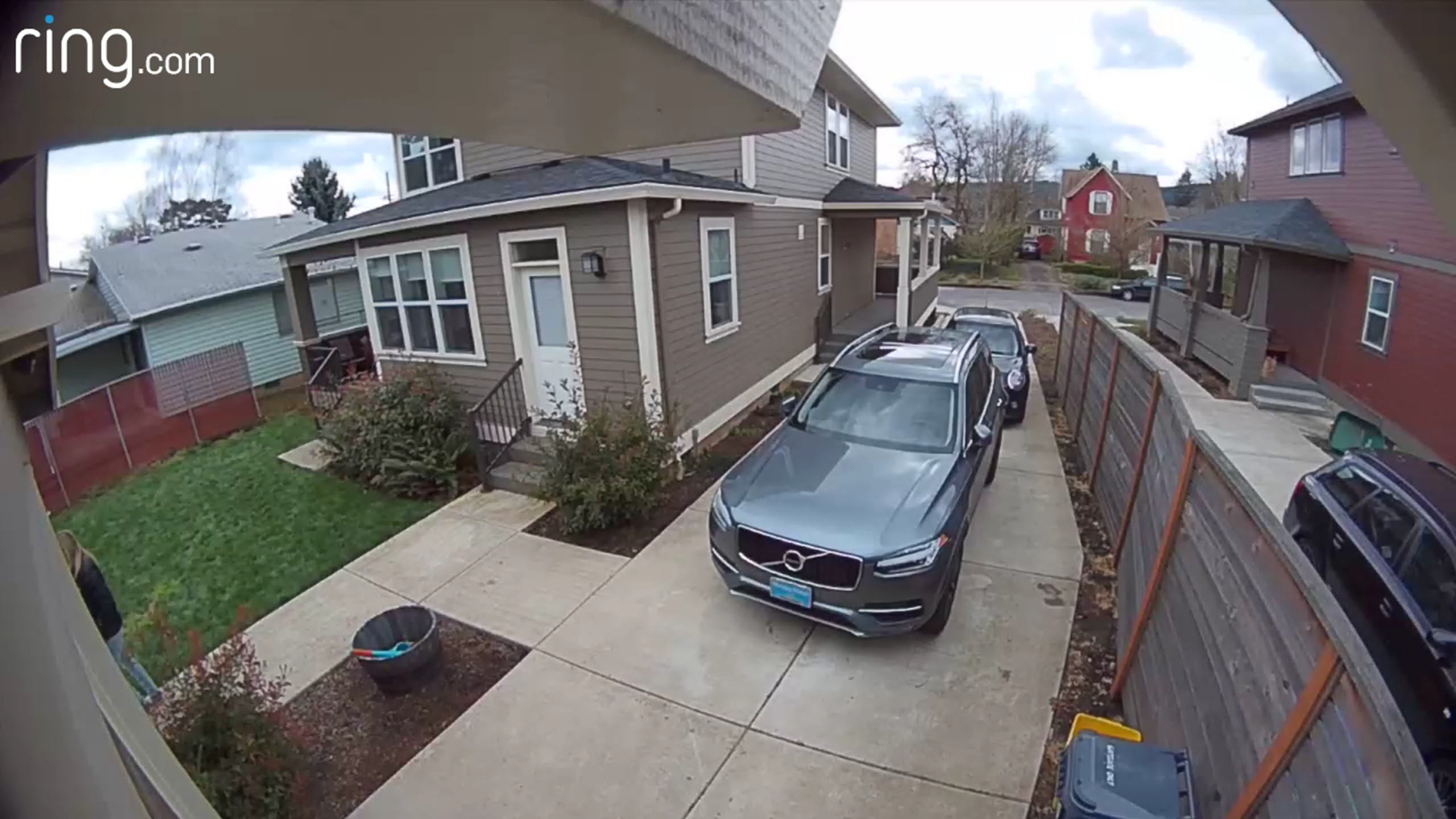 ring camera over garage