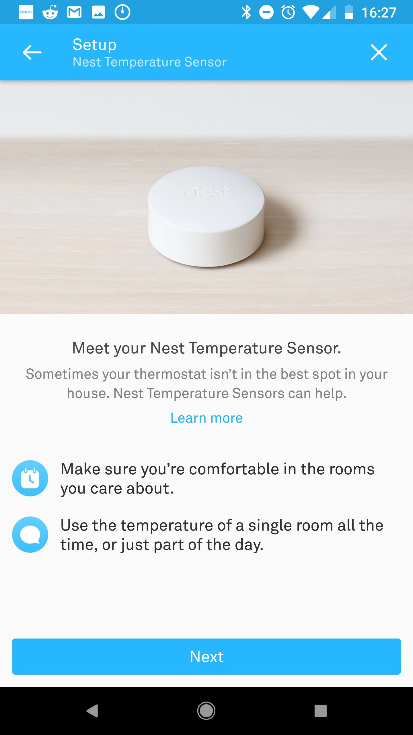 Google Nest Temperature Sensor (3-Pack) T5001SF B&H Photo Video