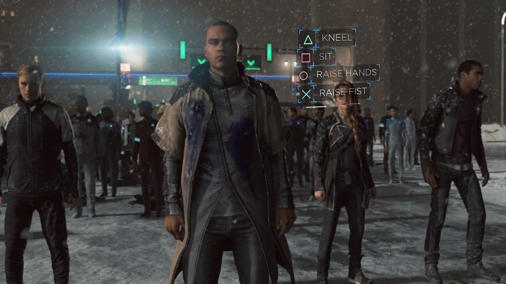 Detroit Become Human - Connor walking away Mission Successful