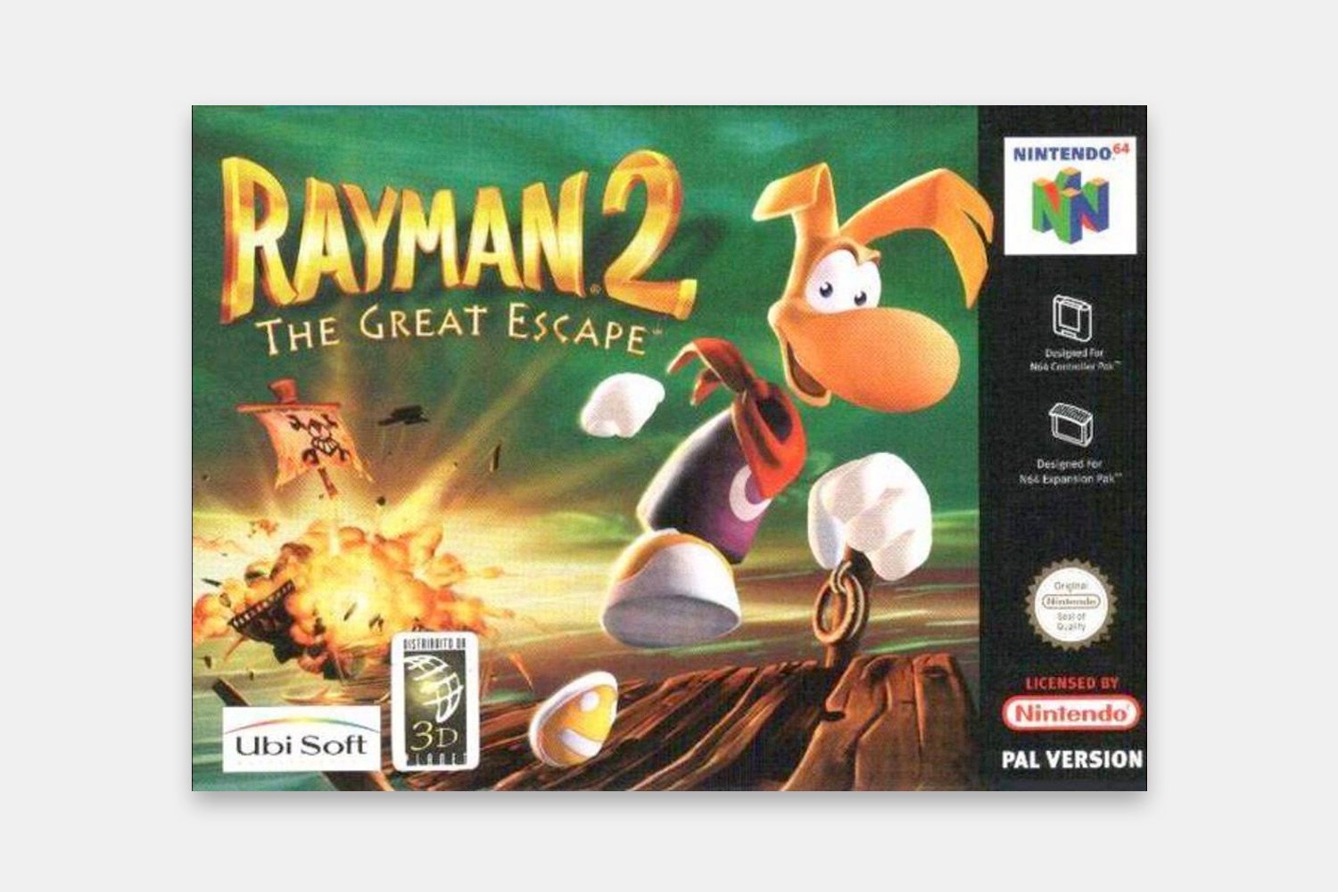 🕹️ Play Retro Games Online: Rayman 2 (PS1)