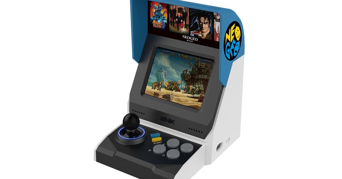 SNK Announces Neo Geo Mini With Built-In Screen | Digital Trends