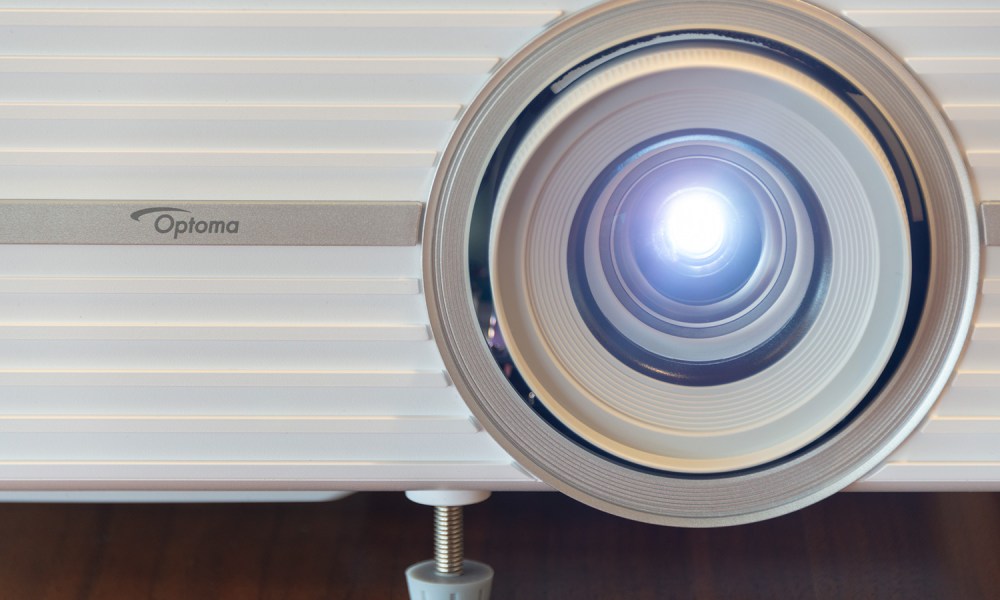 Optoma UHD50 Projector lens bright