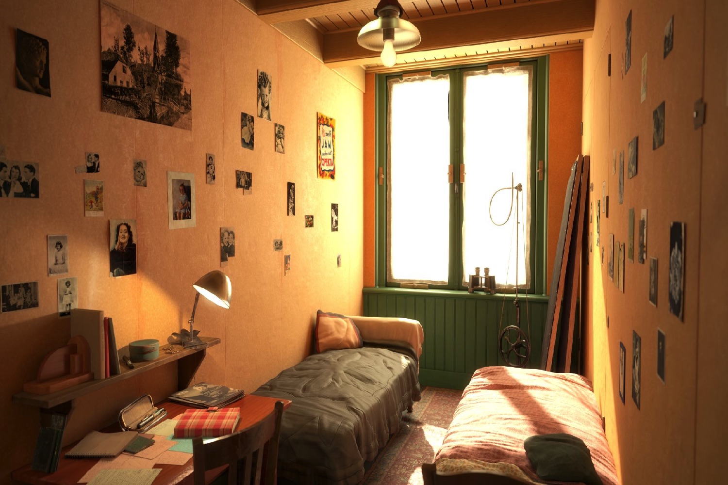 VR Experience Re Creates The Anne Frank House As It Looked In WWII   Annes Kamer 