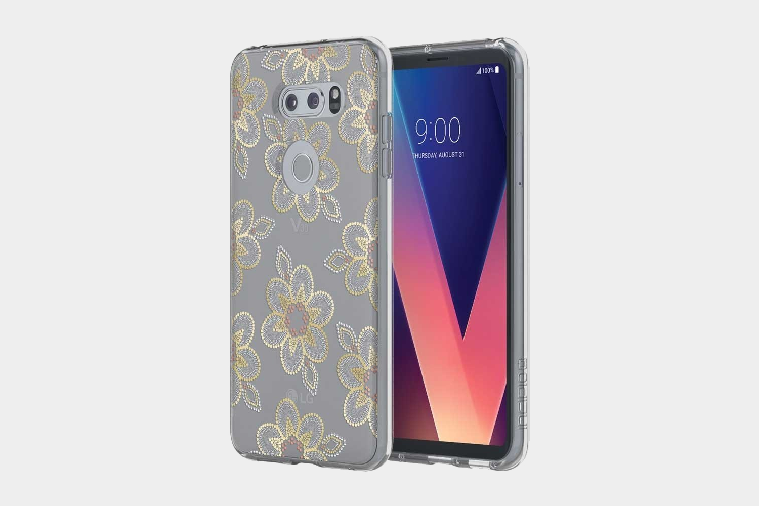 Incipio Beaded Floral LG V35 ThinQ case