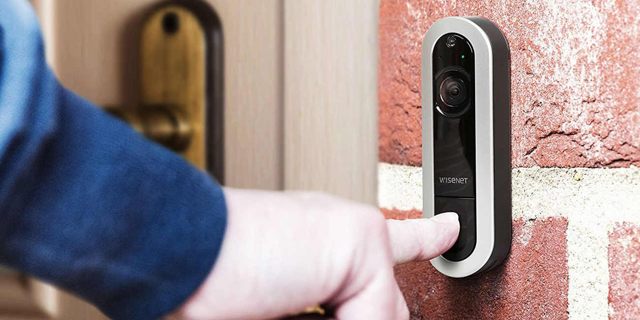 Wisenet cheap video doorbell