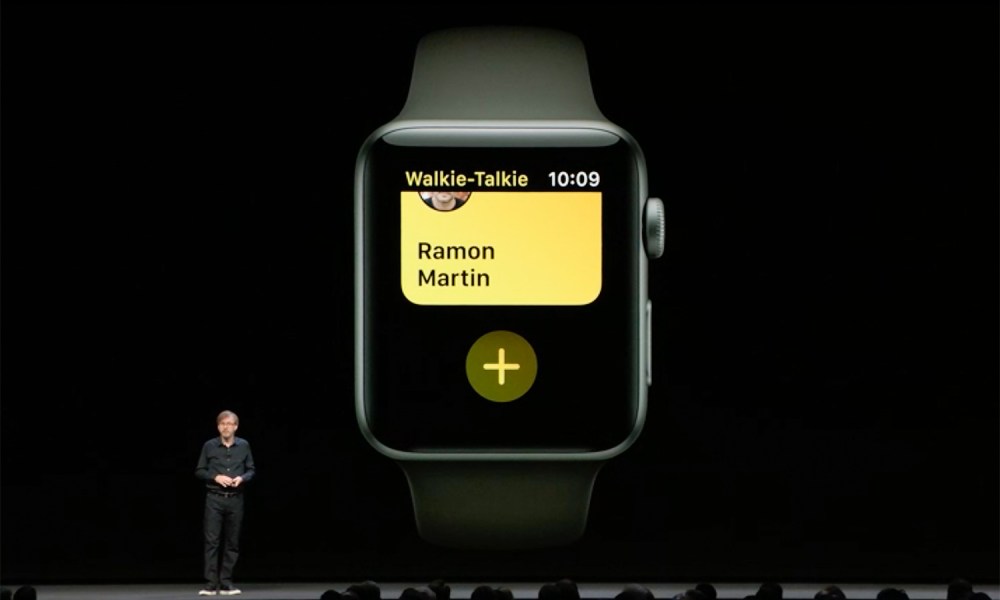 wwdc apple watch walkie talkie