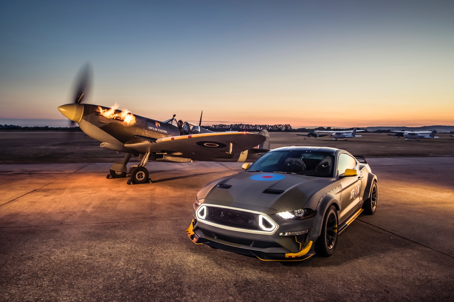 Ford Will Auction Off This Mustang Inspired by RAF Fighters From