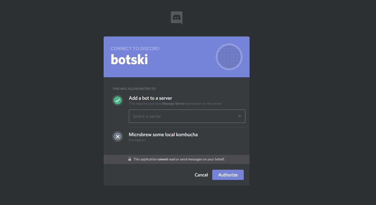 building a discord bot