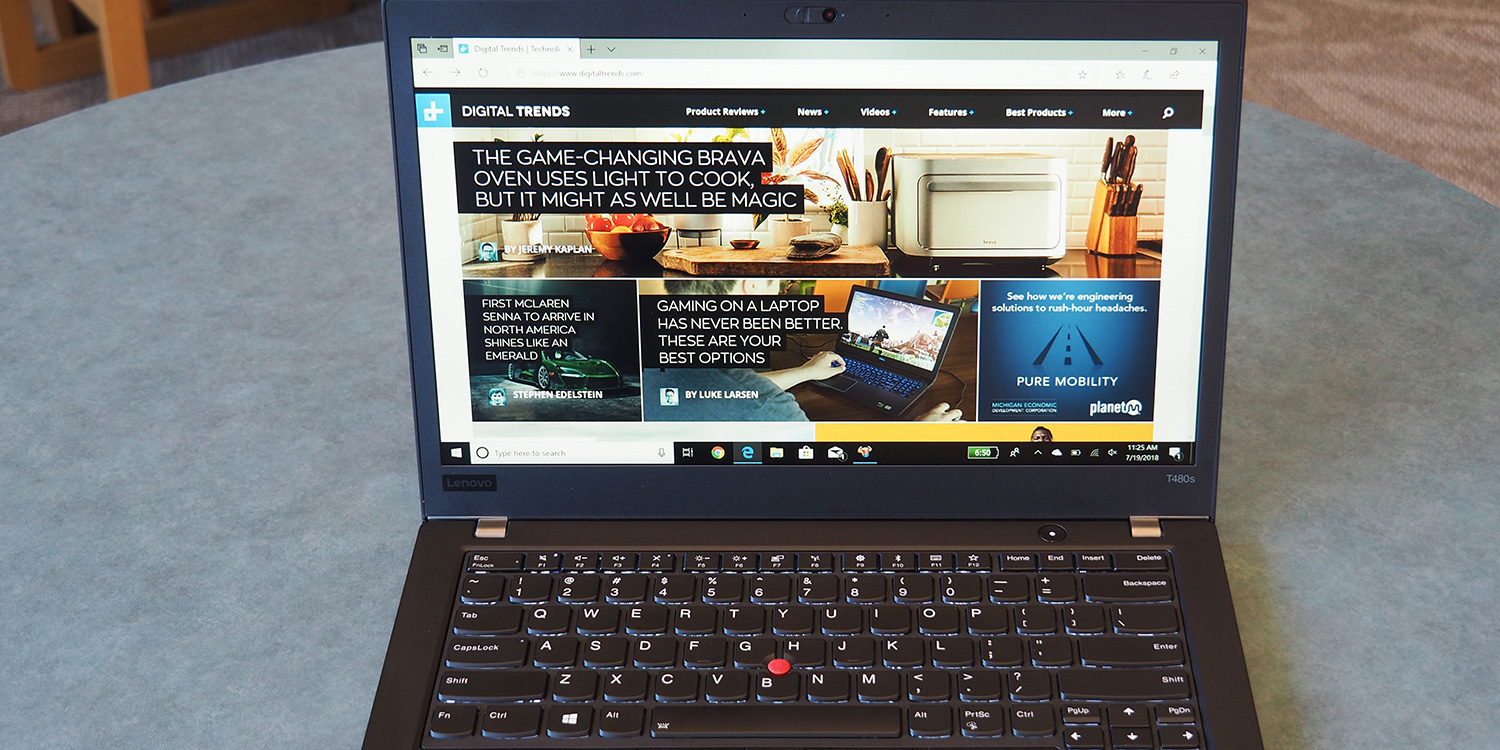 Lenovo ThinkPad T480s Review | Digital Trends