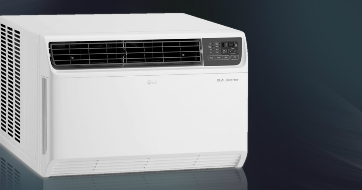 lg lw2217ivsm 22000 btu dual inverter window air conditioner