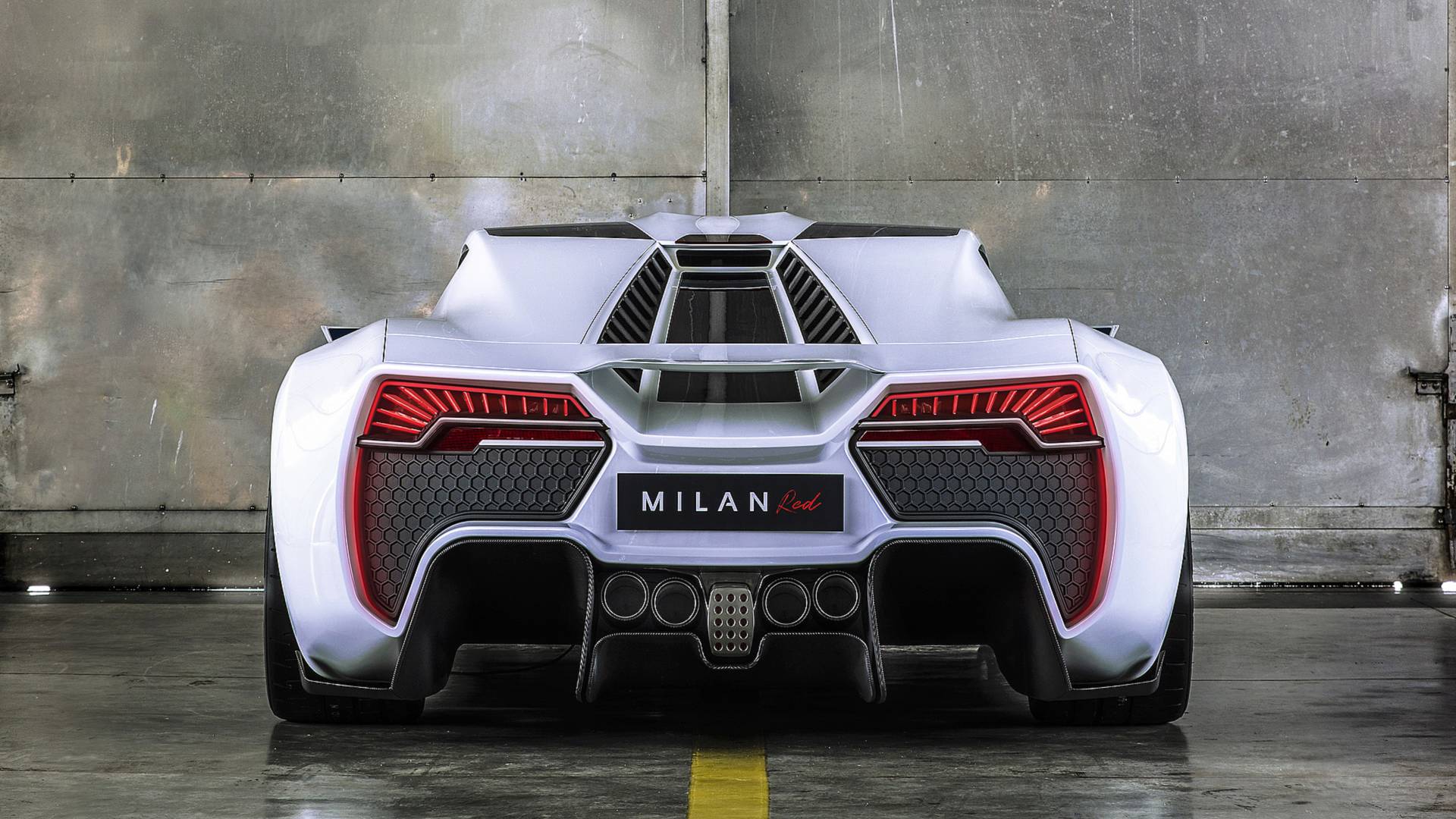 2.3 Million 249 mph Milan Red Hypercar Runs with 1 307 Horses