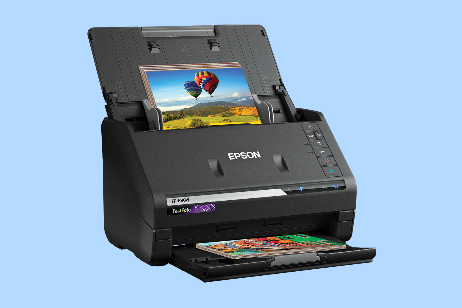 Epson FastFoto FF-680W Takes Photos From Shoebox to Cloud