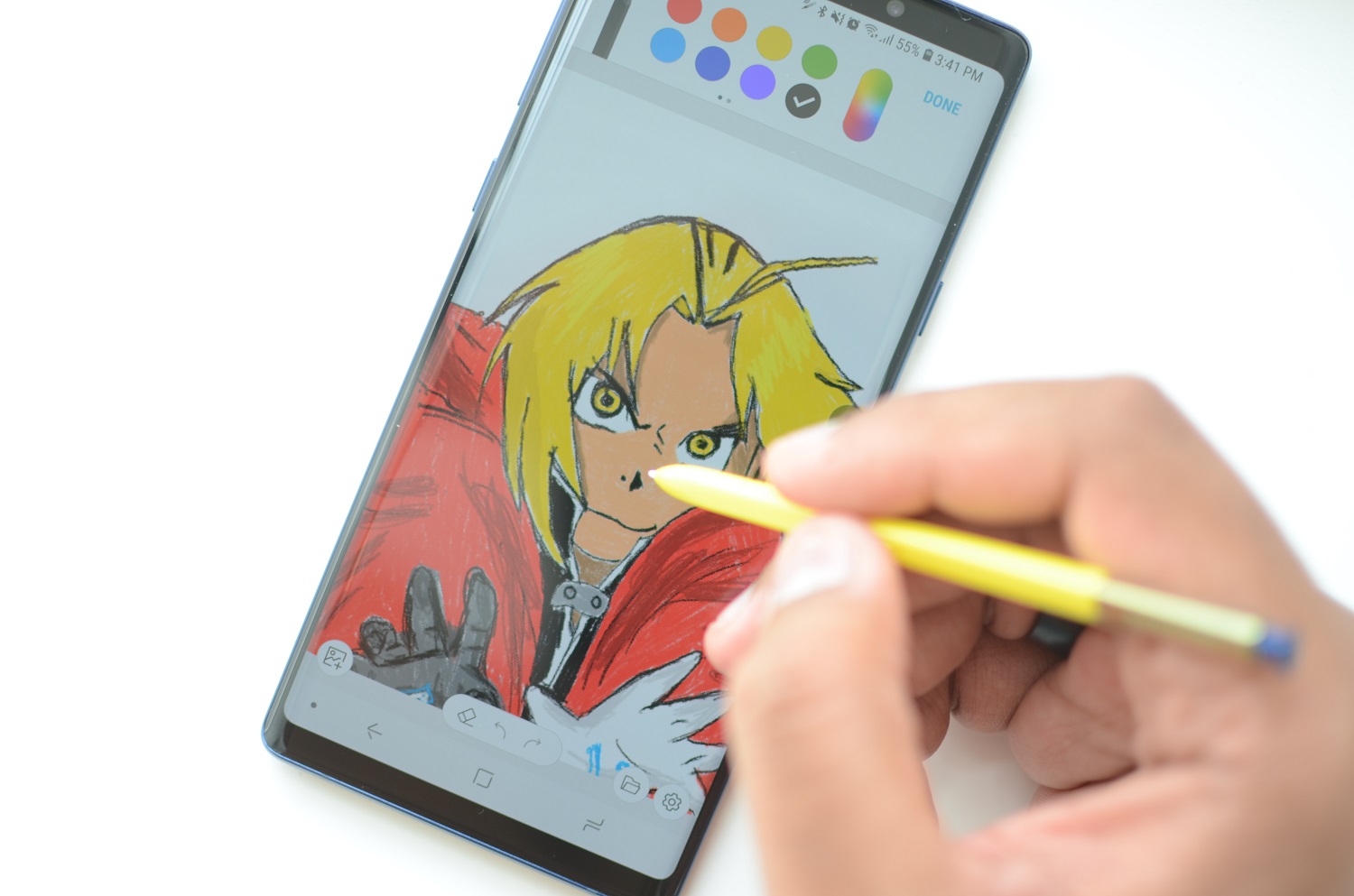 Drawing eye with Galaxy Note 7 S Pen  YouTube