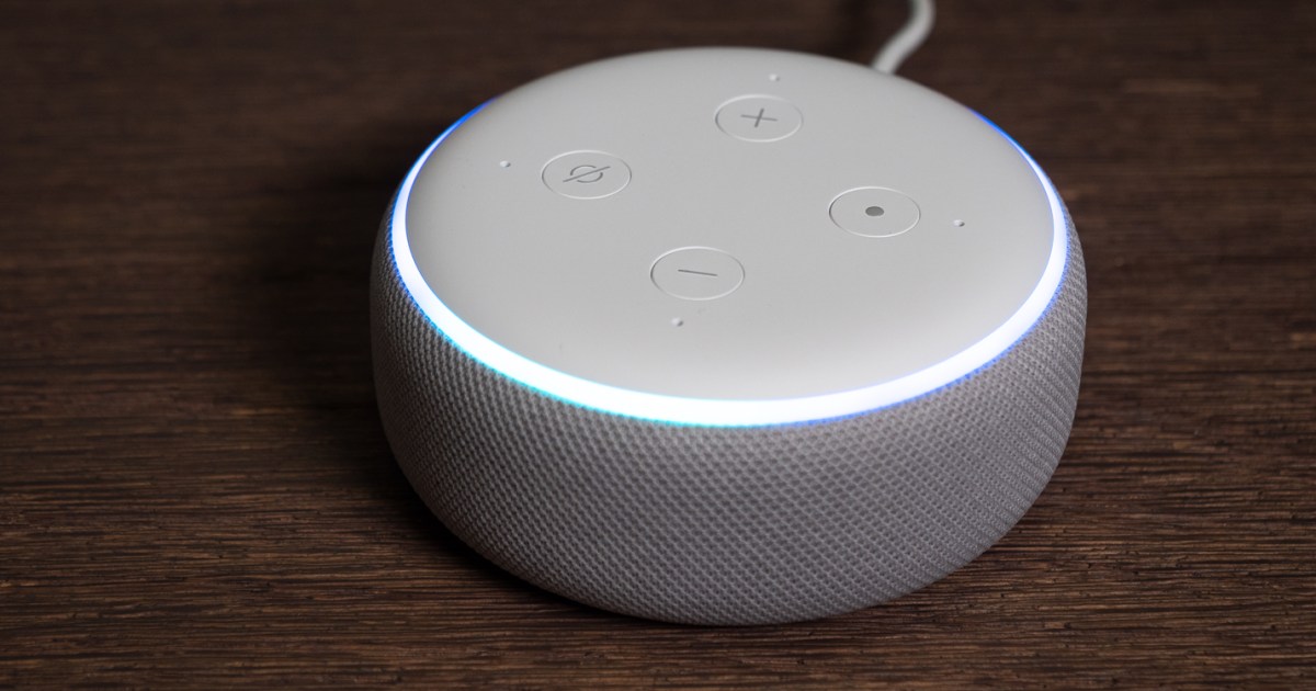 New Echo Dot 3rd Gen - Voice Control Alexa Smart Speaker with Built-in Mic  & Speakers