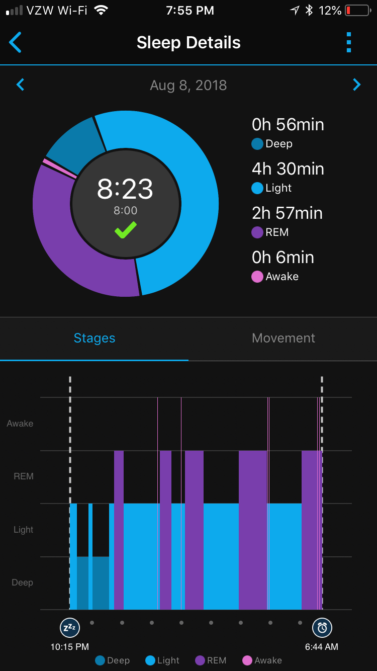 garmin fenix 5 sleep tracking