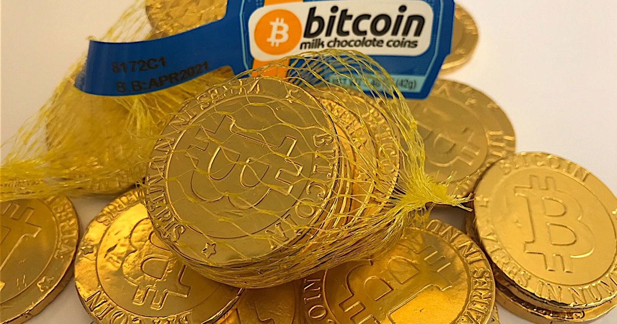 bitcoin chocolate coins walmart