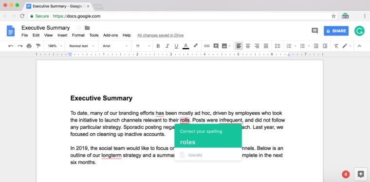 Grammarly Arrives As Chrome Extension To Improve Your Writing In Google ...