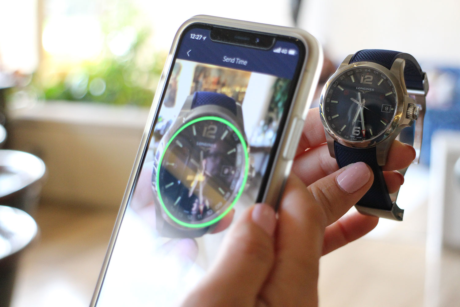 Longines New Watch Uses The Flash On Your Phone To Transfer Data