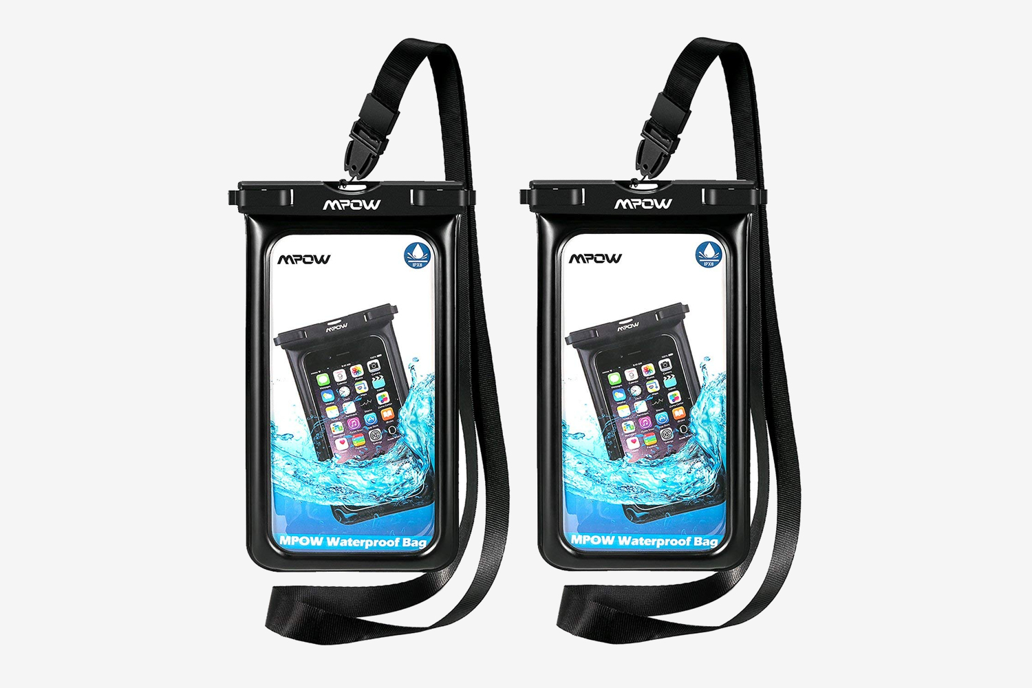 Floatable waterproof phone case vansky discount waterproof phone pouch with ar