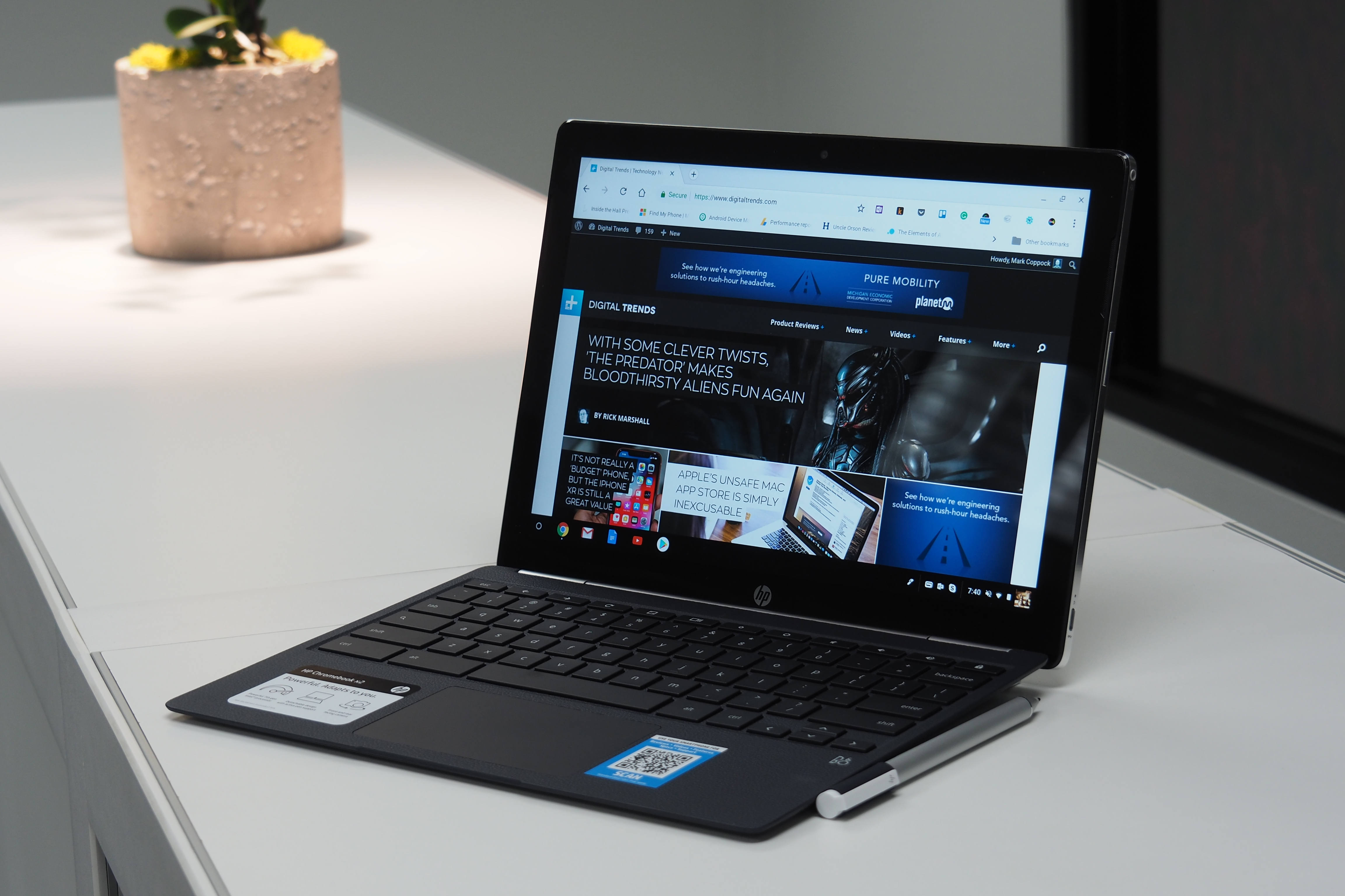 Google Pixel Slate vs. HP Chromebook x2 | Digital Trends