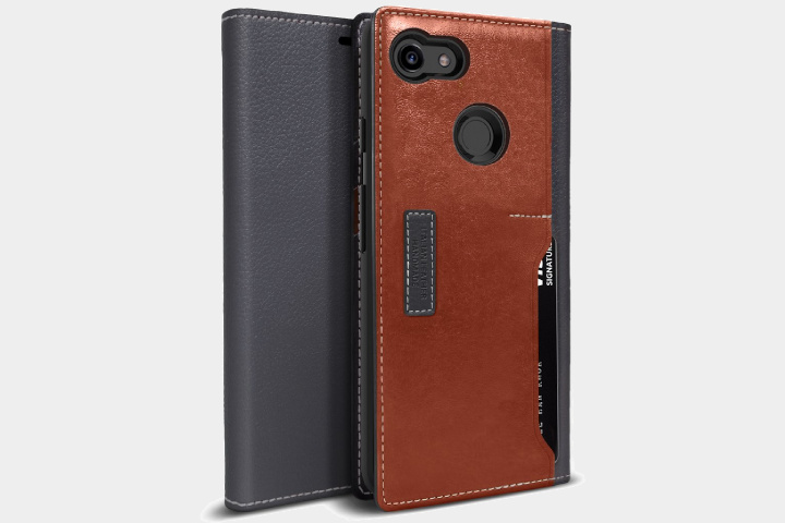 Pixel 3 XL Case, Google Pixel 3 XL, Wrist Strap Leather Wallet