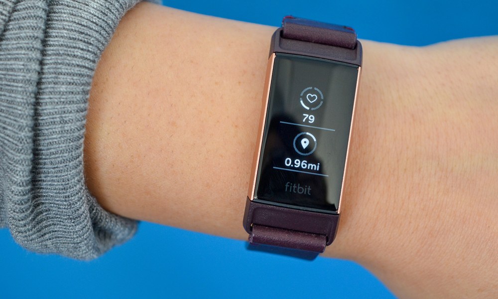 fitbit charge 3 face