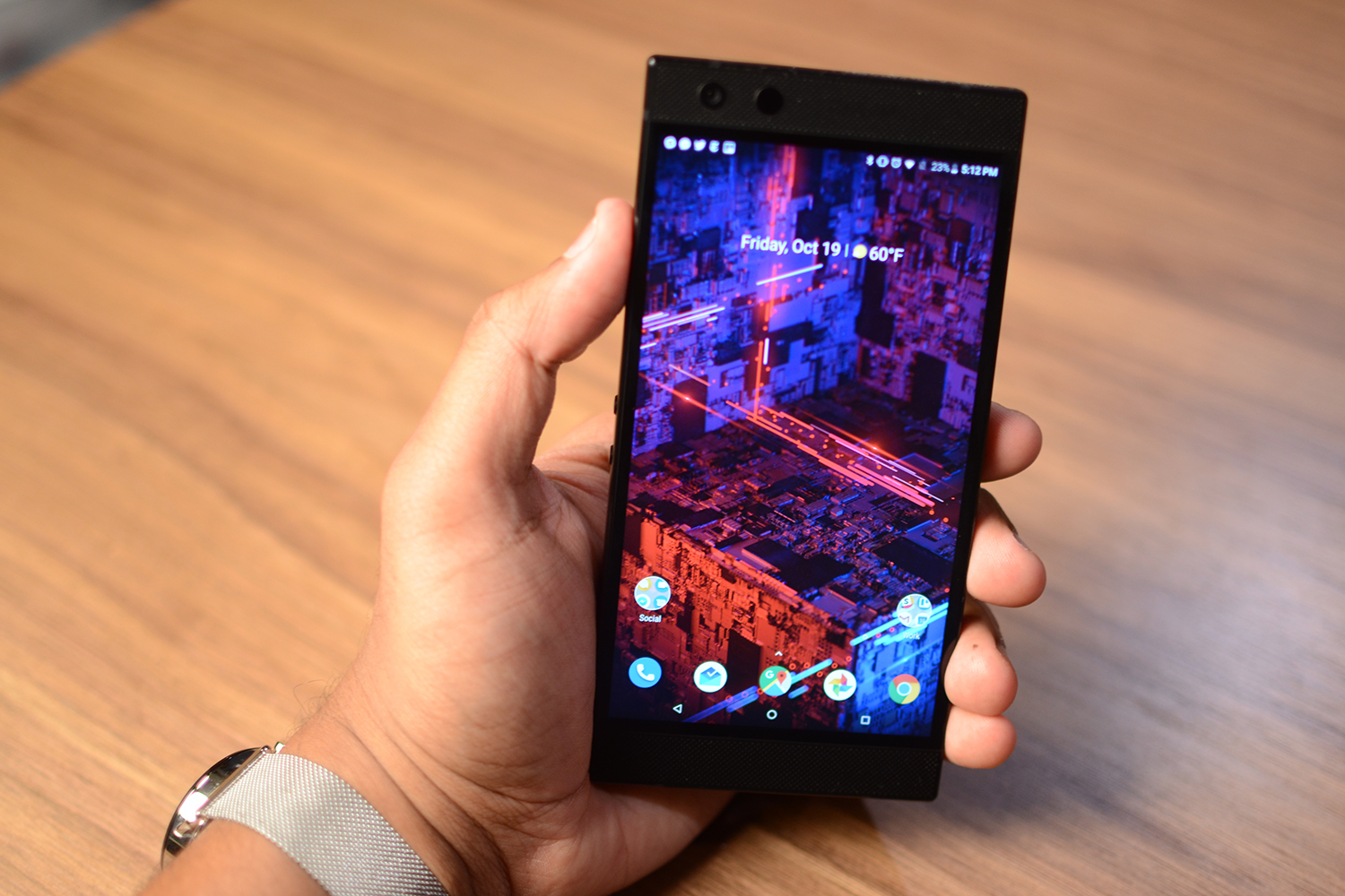 razer phone 2 speakers quiet