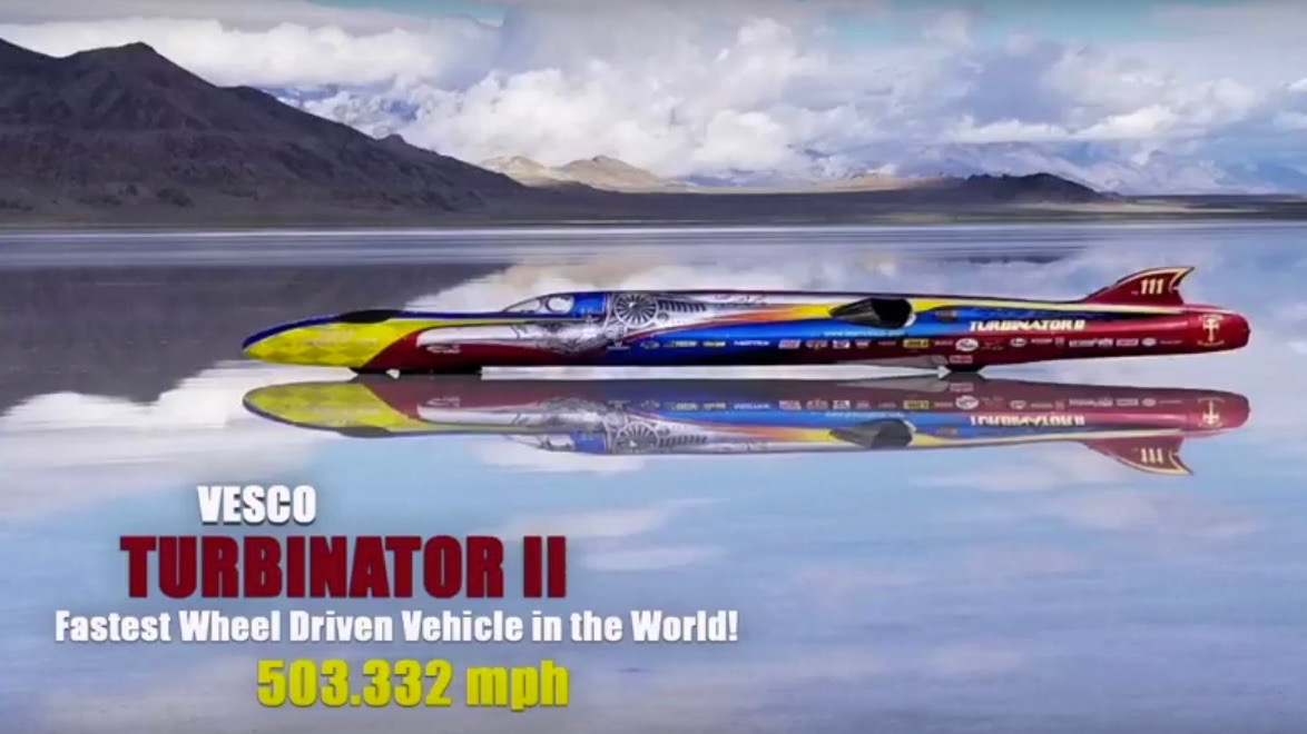 fastest car salt flats