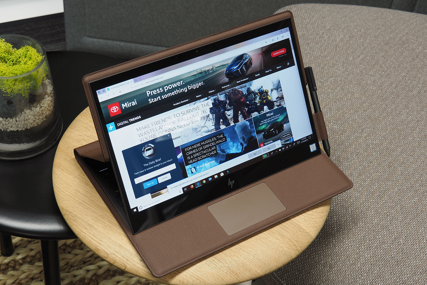 Why the Leather Bound HP Spectre Folio Is Still One of My Favorite