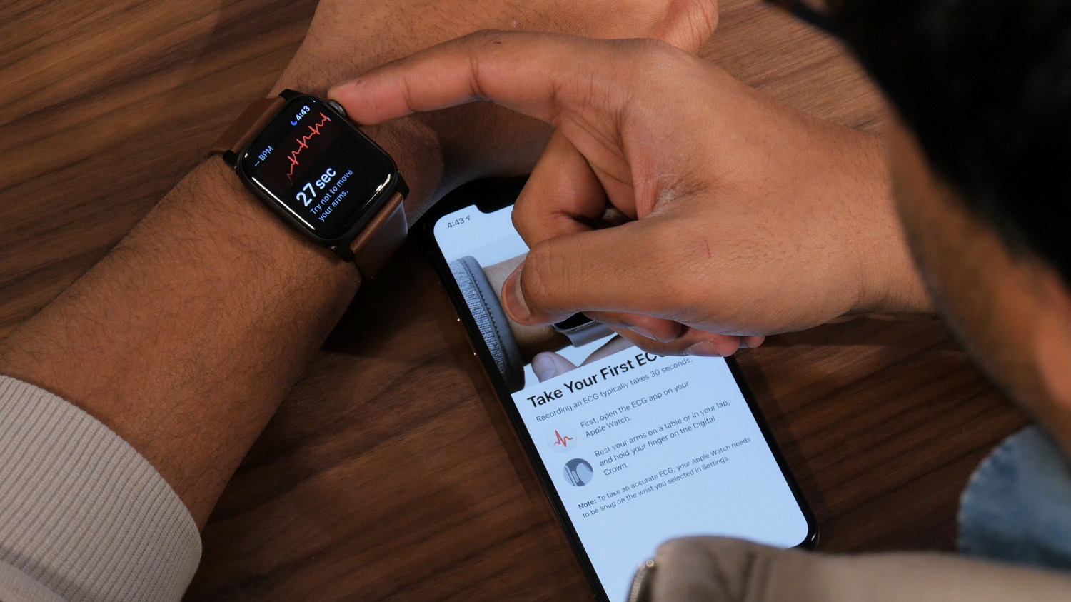 Take an ECG with the ECG app on Apple Watch - Apple Support