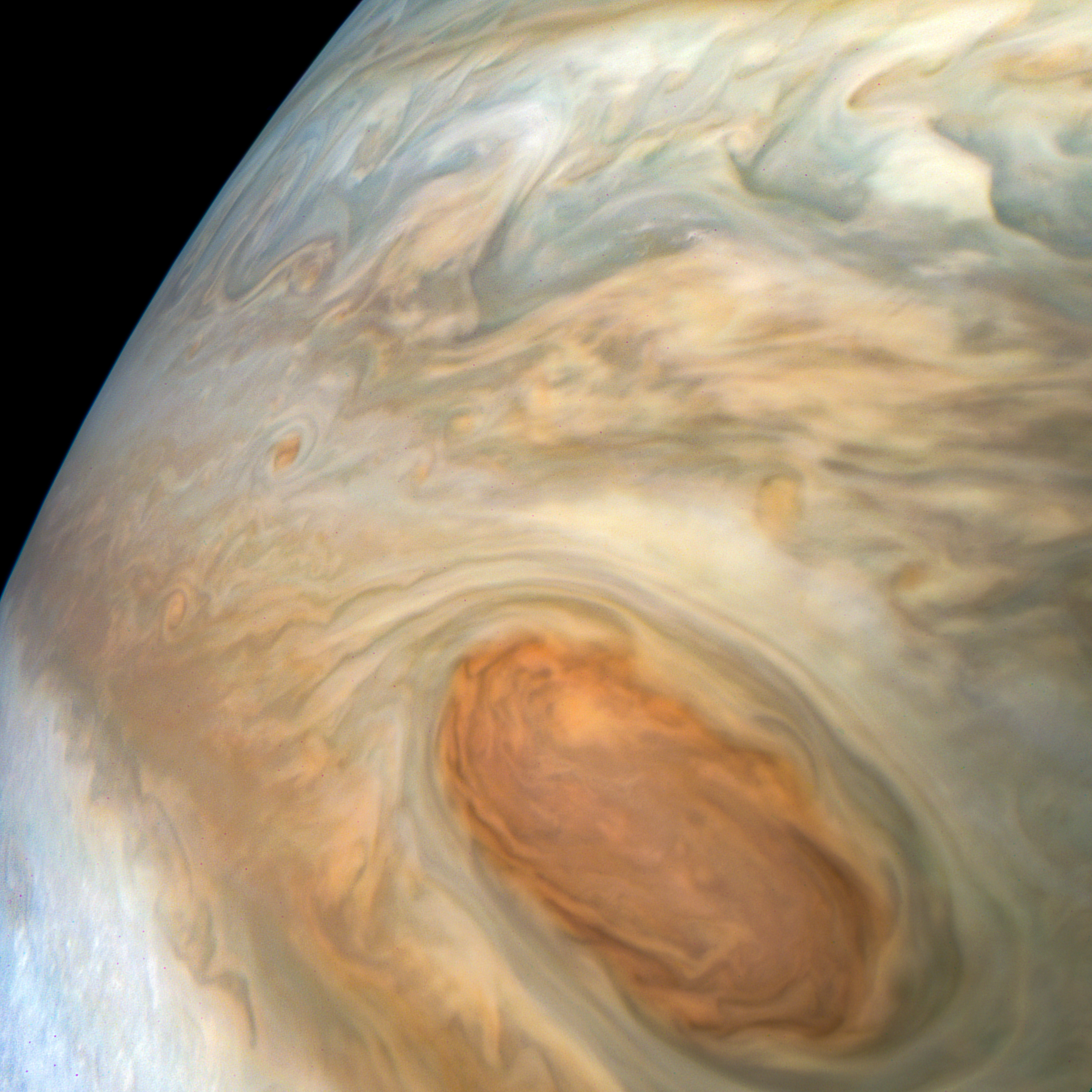 inside jupiter atmosphere