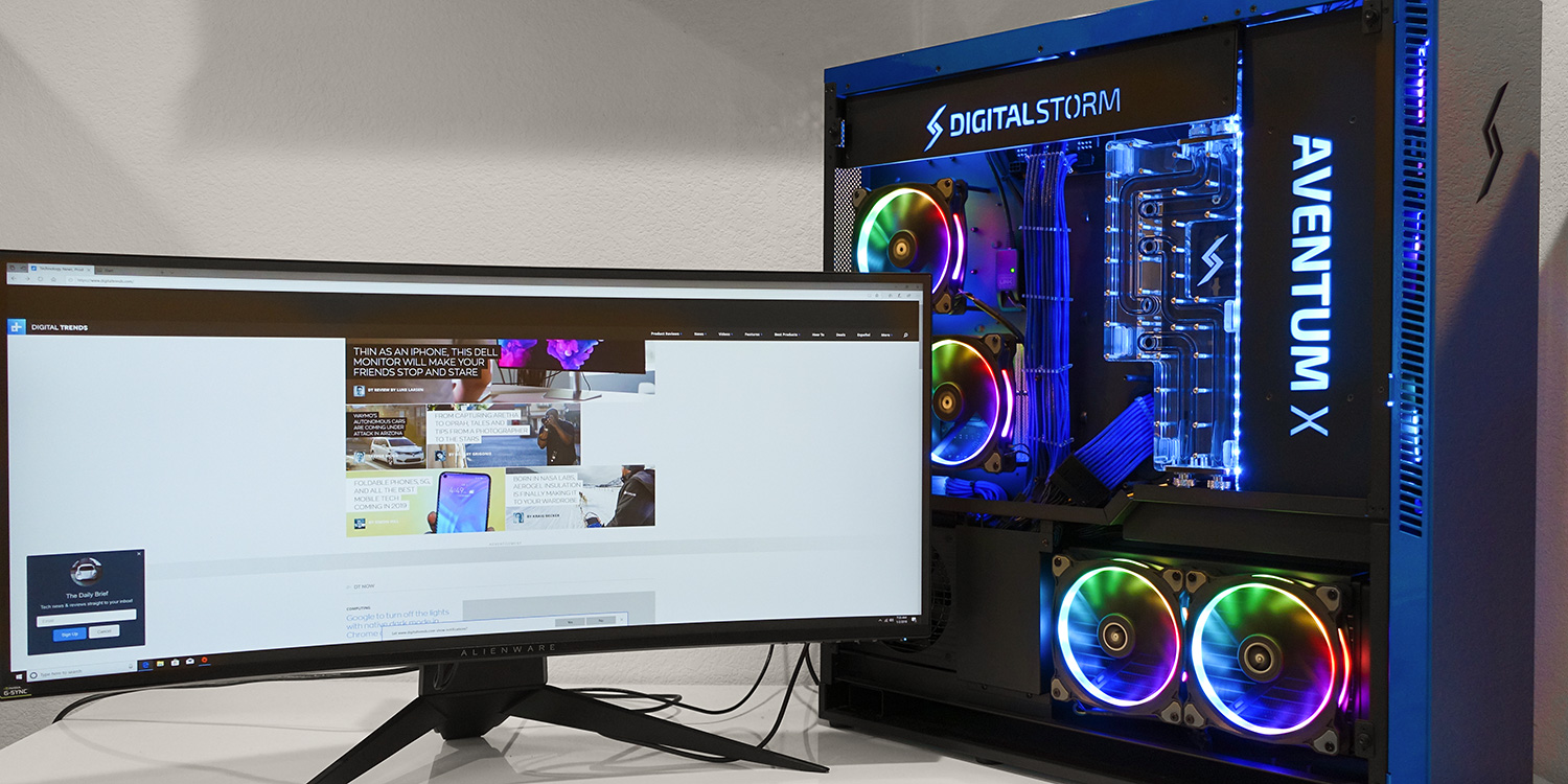 digital storm pc monitor