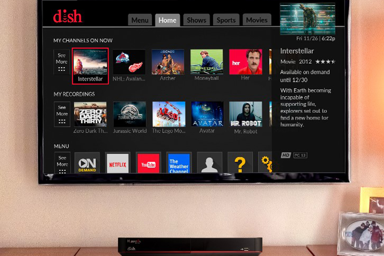 How to get hot sale netflix on dish hopper